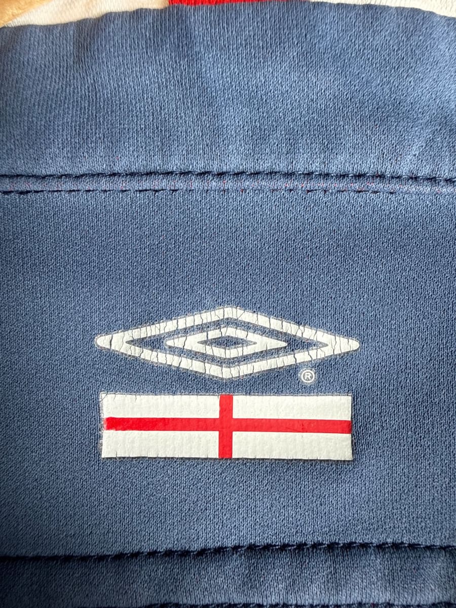 2004/05 England Beckham #7 Home Shirt (L)