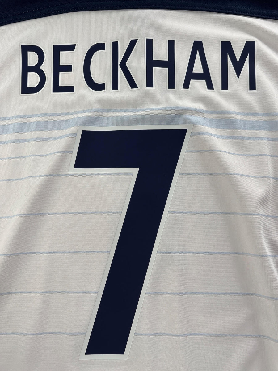 2004/05 England Beckham #7 Home Shirt (XL)