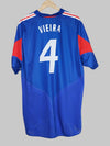 2004/05 Frankreich Vieira #4 Heimtrikot (XXL) Adidas