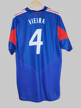 2004/05 France Vieira #4 Home Shirt (XXL)