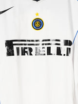 2004/05 Inter Milan Adriano #10 Away Shirt L/S Signed (L)