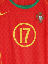 Portugal Home Shirt 2004/5 C.Ronaldo 17 (L)