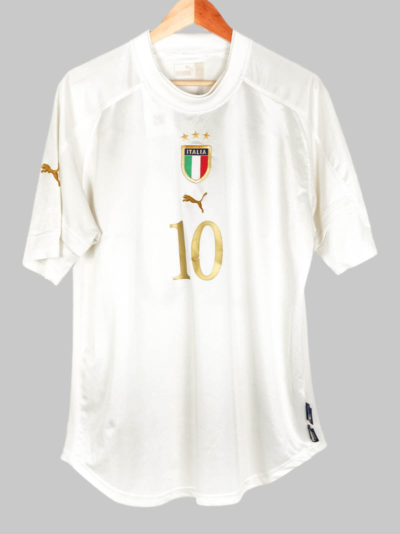 2004/06 Italy R.Baggio #10 Away Shirt (XL)