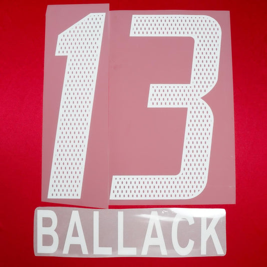2004/5 Bayern Munich Home Name Set Ballack #13 (Repro)