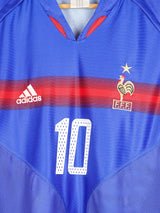 2004/5 France Zidane #10 Home Shirt (L)