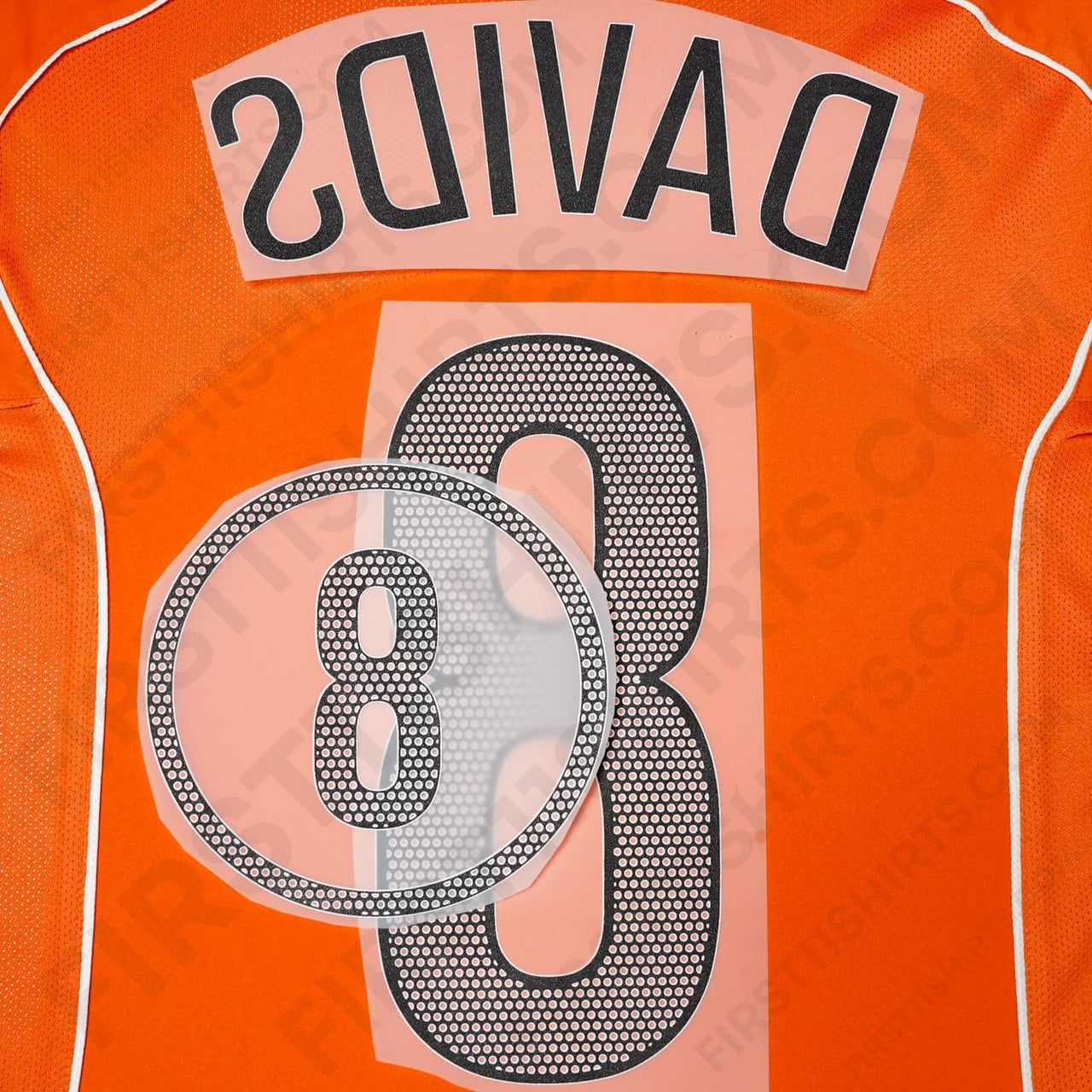 2004/5 Netherlands Home Name Set Davids 8