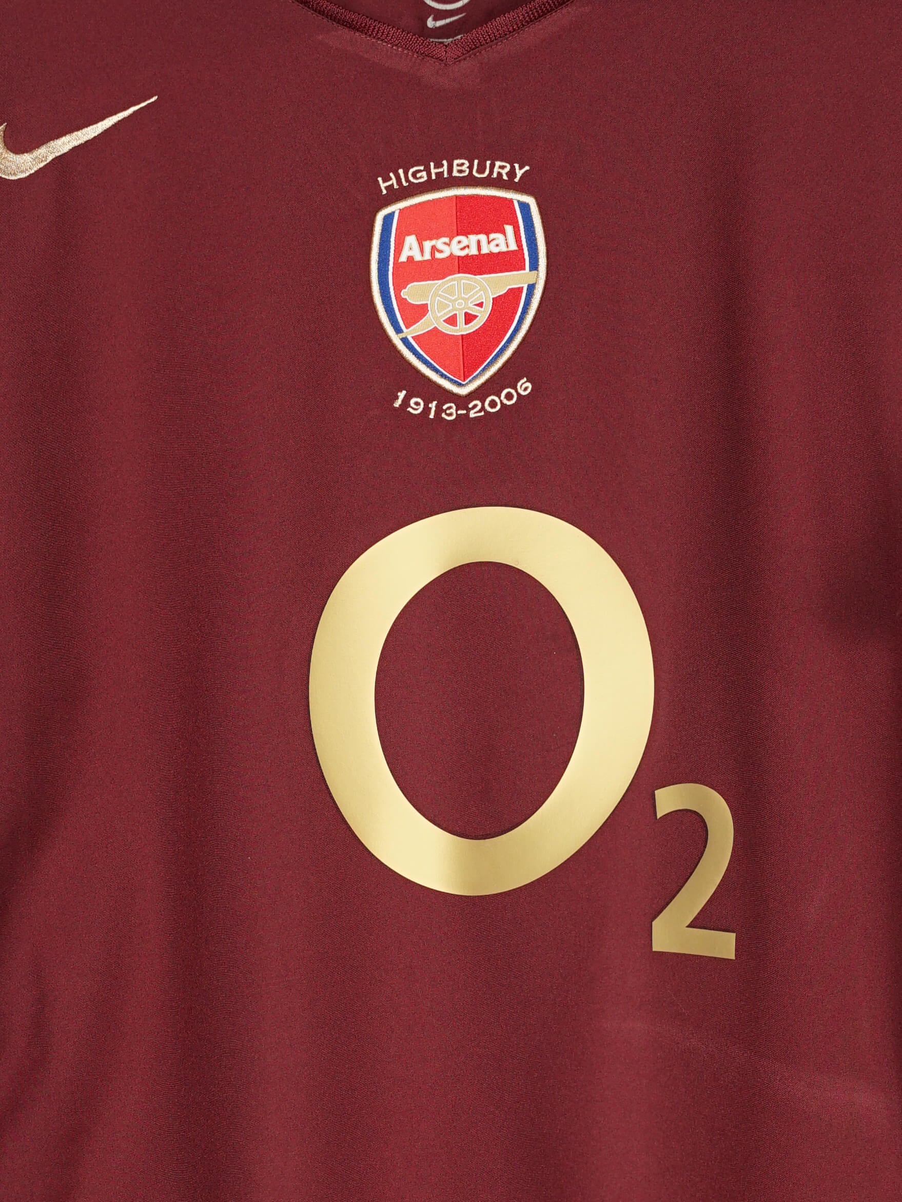 2005/06 Arsenal Henry #14 Home Shirt (XL) Nike | First11