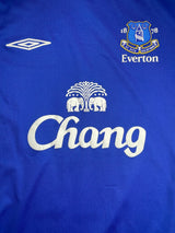 2005/06 Everton Cahill #17 Home Shirt (M)