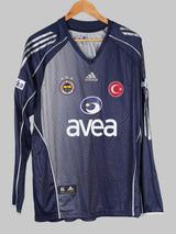 2005/06 Fenerbahce Appiah #4 L/S Match Worn (L) Adidas
