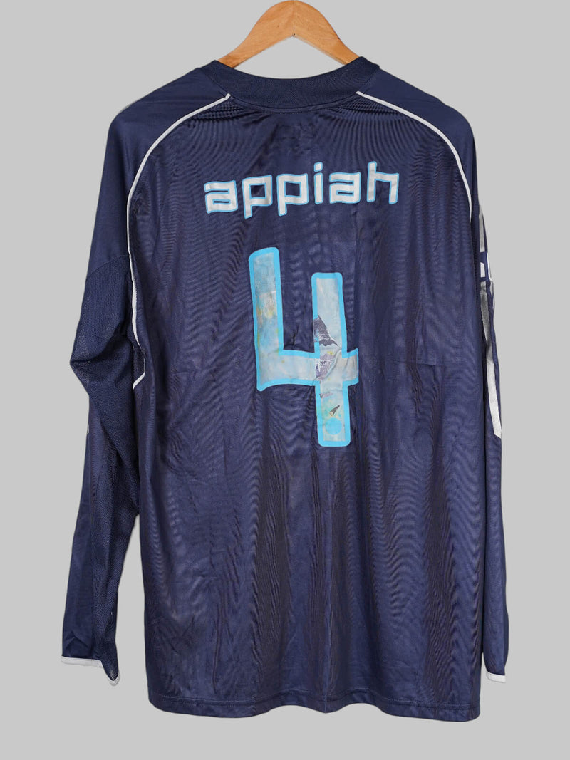 2005/06 Fenerbahce Appiah #4 L/S Match Worn (L) Adidas