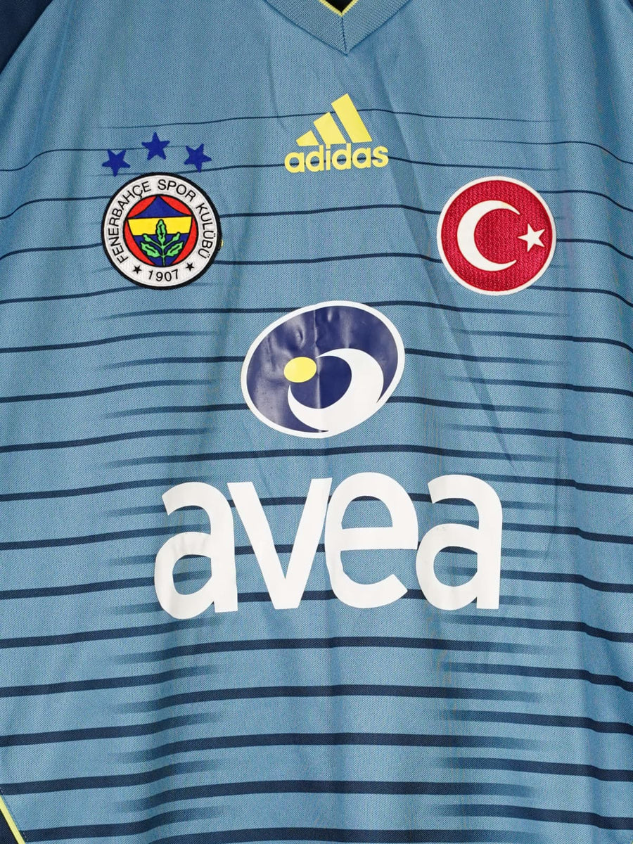 2005/06 Fenerbahce Rüstü #34 L/S Match Worn (M) Adidas