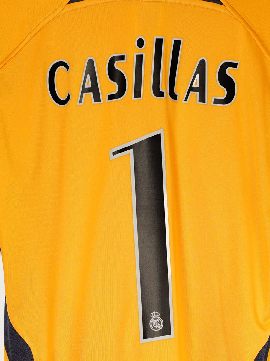 2005/06 Real Madrid Casillas #1 Keeper Shirt (M)