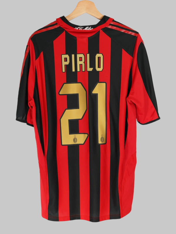 2005/6 AC Milan Pirlo #21 Home Shirt (L) Adidas