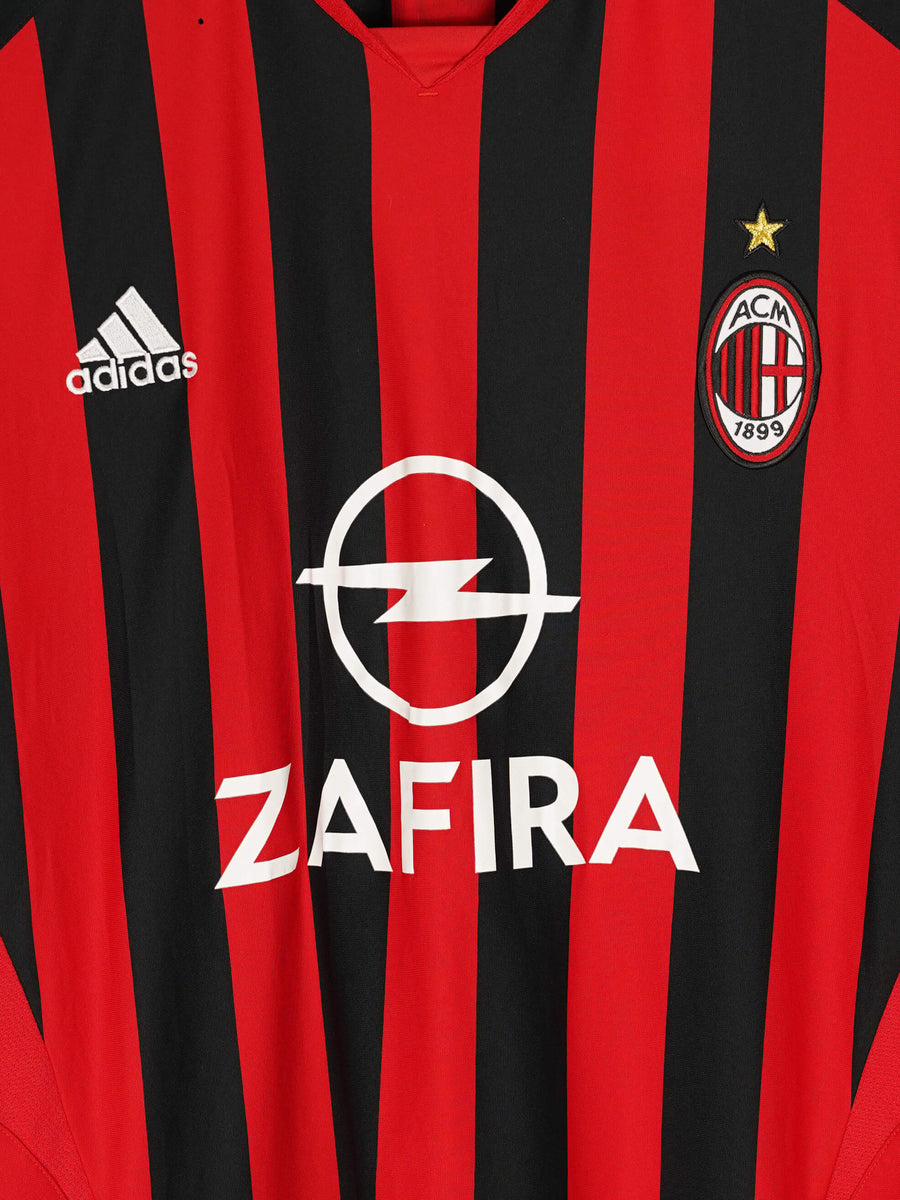 2005/6 AC Milan Pirlo #21 Home Shirt (XL)