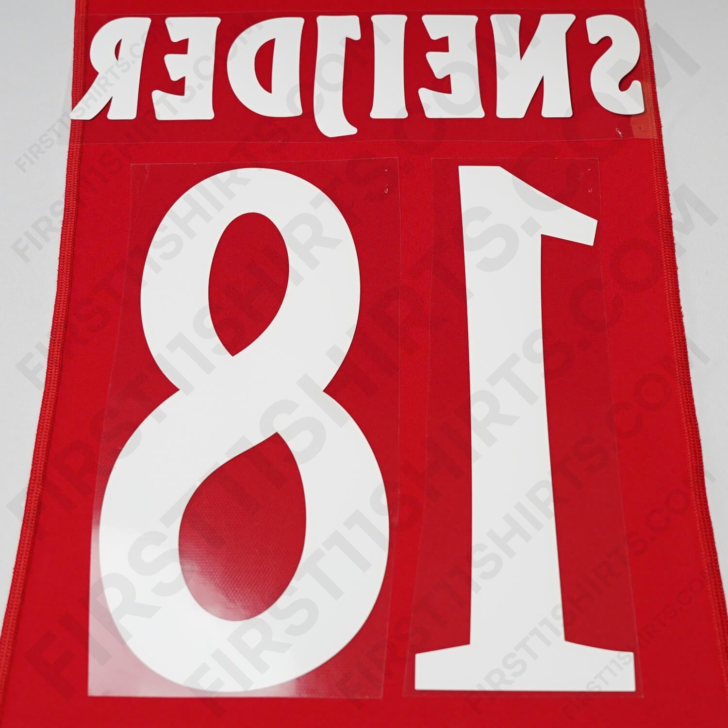 2005/6 Ajax Home Name Set Sneijder 18 (Repro)