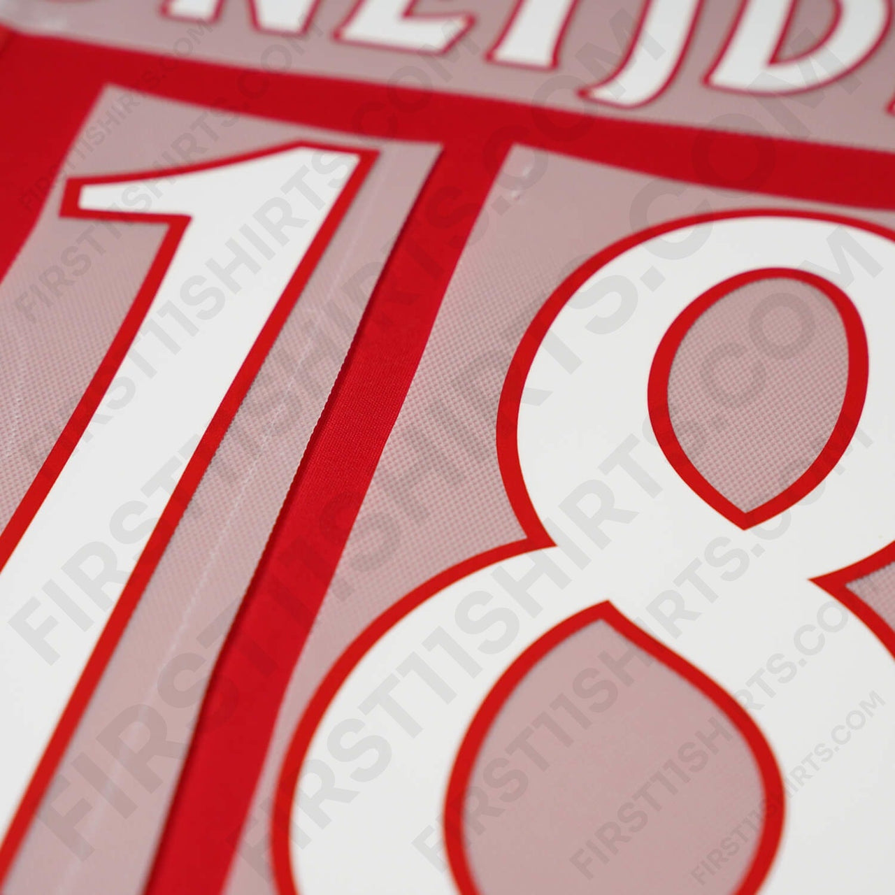 2005/6 Ajax Home Name Set Sneijder 18 (Repro)