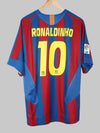 2005/6 Barcelona Ronaldinho #10 Home Shirt (L) Nike
