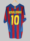 2005/6 Barcelona Ronaldinho #10 Thuisshirt (XL) Nike