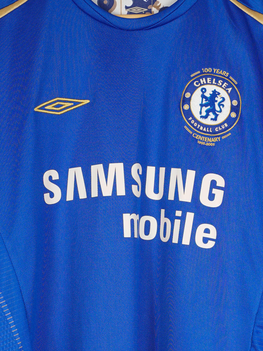 2005/6 Chelsea Robben #16 Home Shirt (L)