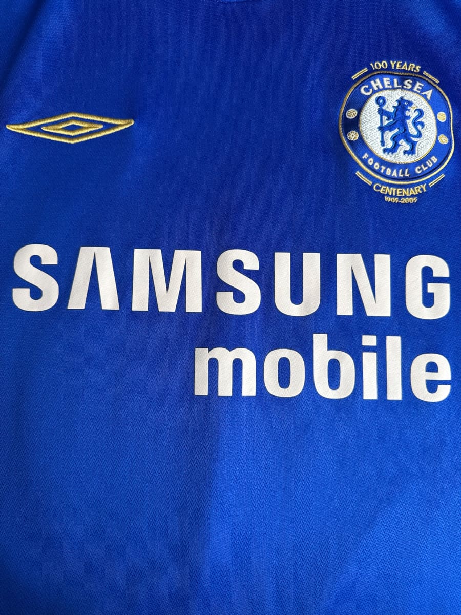 2005/6 Chelsea Robben #16 Home Shirt (L)