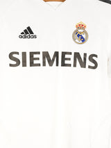 2005/6 Real Madrid Home Shirt Raul #7 (Kids L)