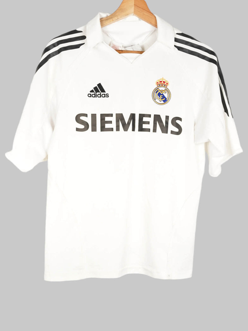 2005/6 Real Madrid Home Shirt Raul #7 (Kids L)