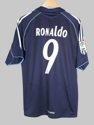 2005/6 Real Madrid Ronaldo #9 Away Shirt (L)