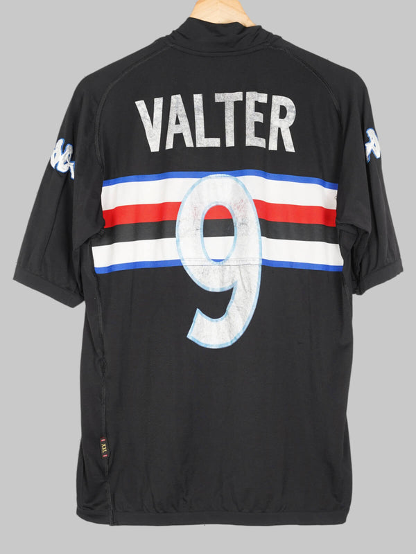 2005/6 Sampdoria Valter #9 Third Shirt (XXL) Kappa