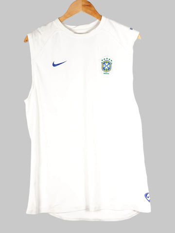 2006-08 Brazil Training Vest Player Issue (L)