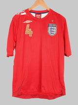 2006-08 England Gerrard #4 Away Shirt (L)