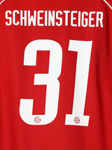 2006/07 Bayern Munich Schweinsteiger #31 Home Shirt L/S (XL)