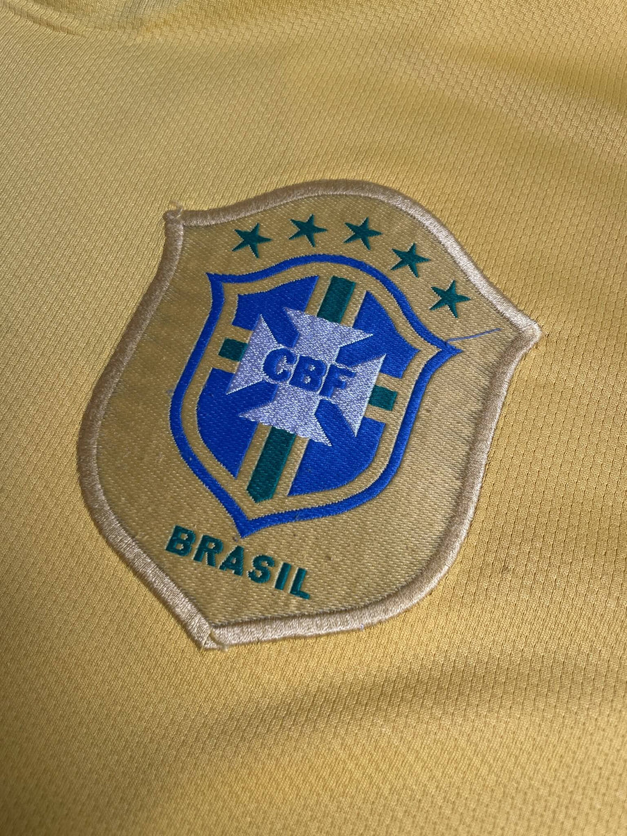 2006/07 Brazil Ronaldo #9 Home Shirt (M)