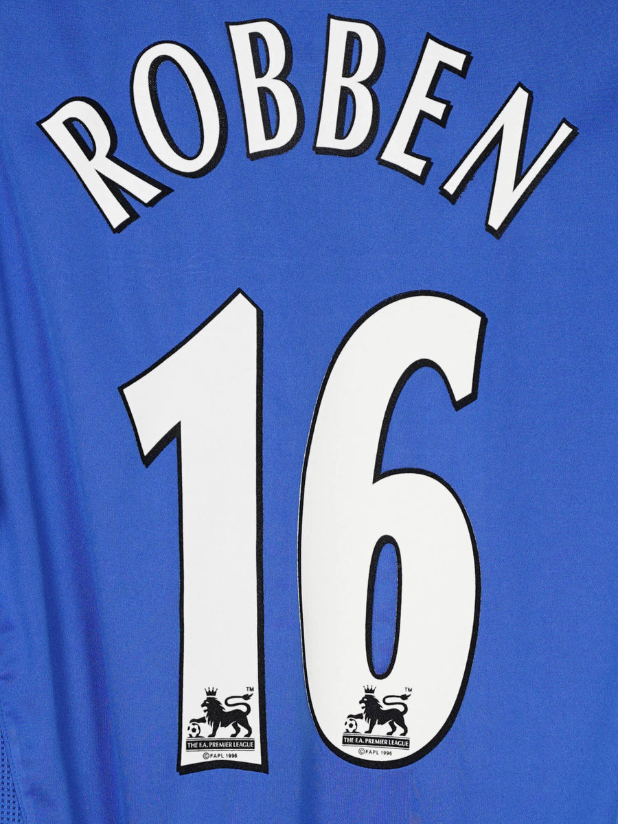 2006/07 Chelsea Robben #16 Home Shirt (XL)