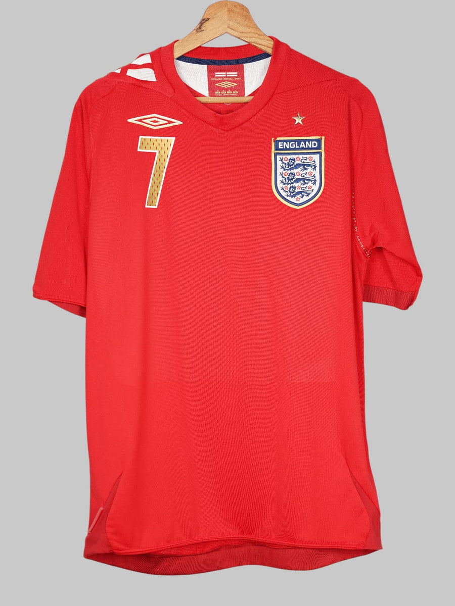 England Away 2006/7 Beckham 7 (M)