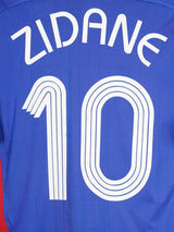 2006/07 France Zidane #10 Home Shirt (XL)