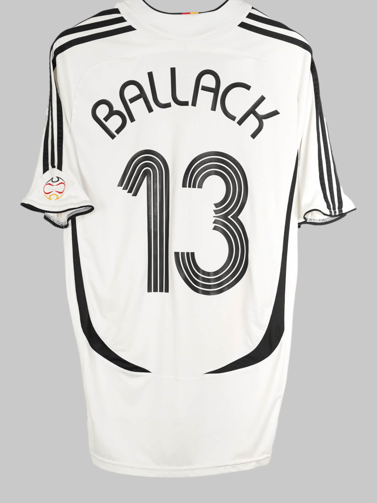 ドイツ代表 2006　ホームユニフォーム #13　BALLACＫ　サイズM 2006/07 Germany Ballack #13 Home Shirt (L) Adidas | First11