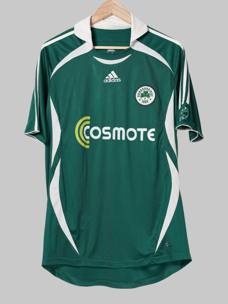 2006/07 Panathinaikos Salpingidis #14 Home Shirt (M)