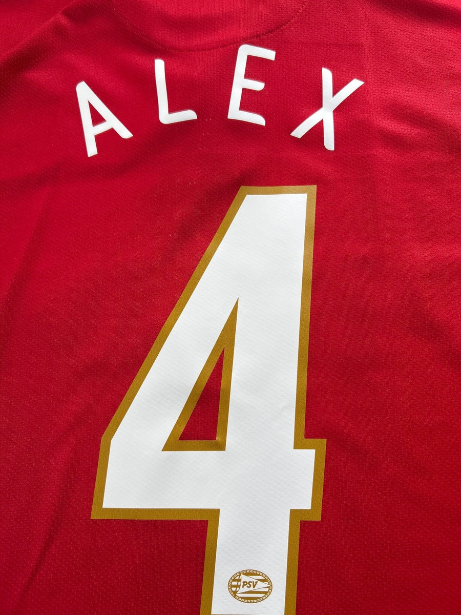 2006/07 PSV Alex #4 Home Shirt (XL)