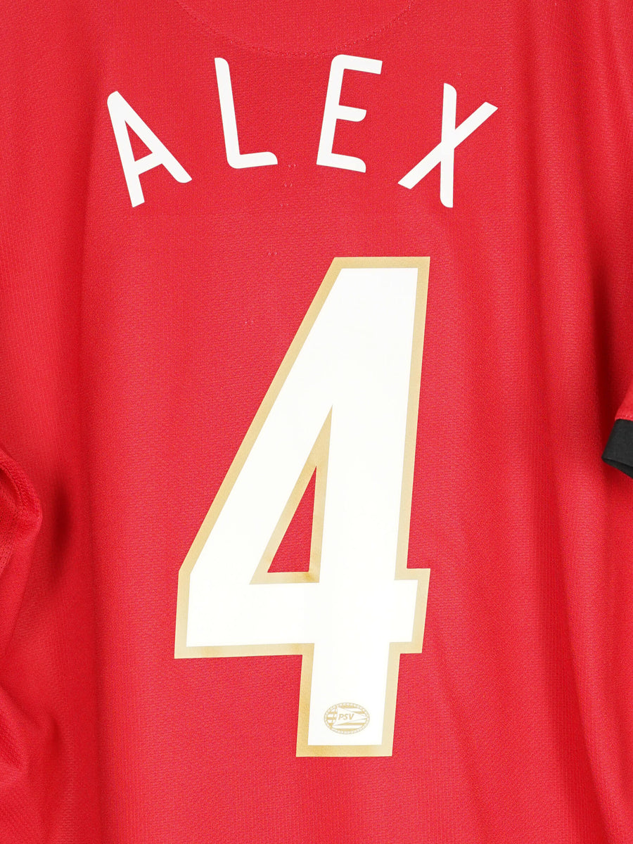 2006/07 PSV Alex #4 Home Shirt (XL)
