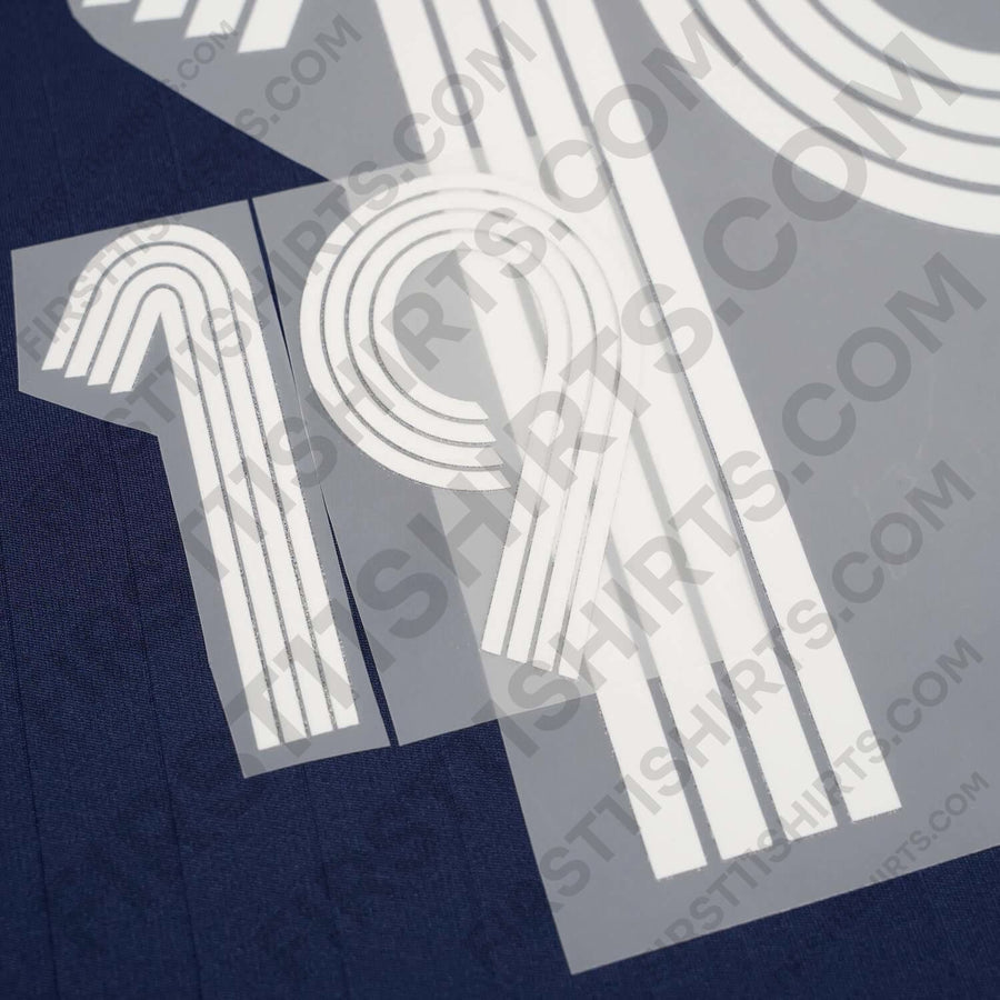 2006/7 Argentina Away Name Set Messi 19 (Repro)