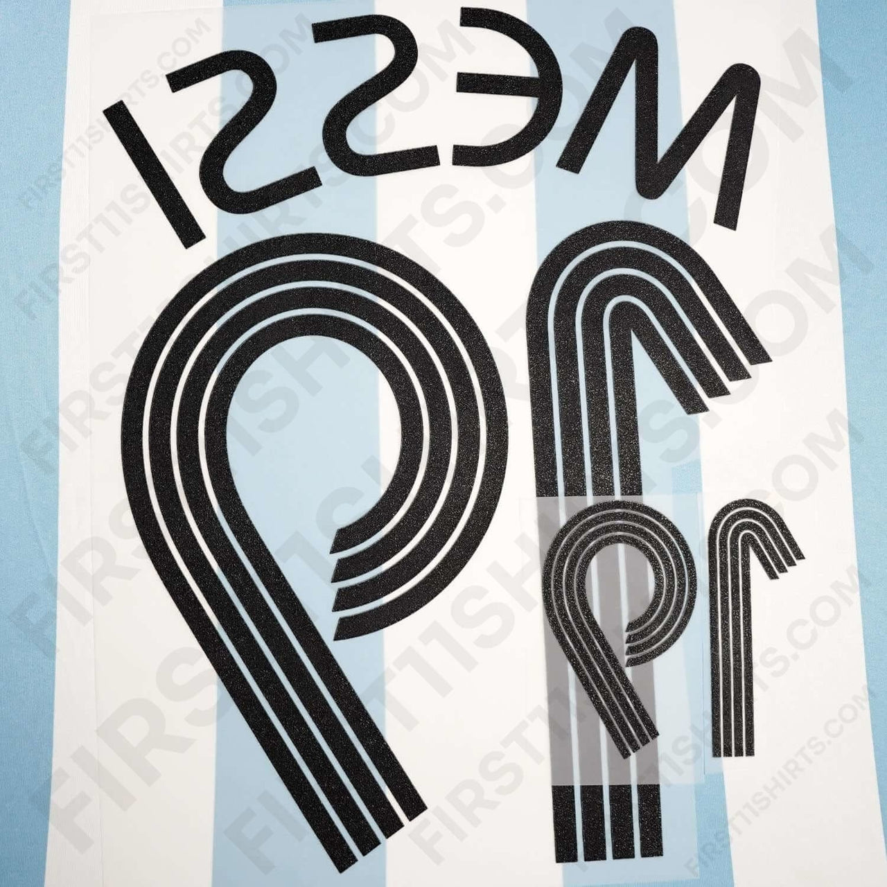 2006/7 Argentina Home Name Set Messi 19 (Repro)
