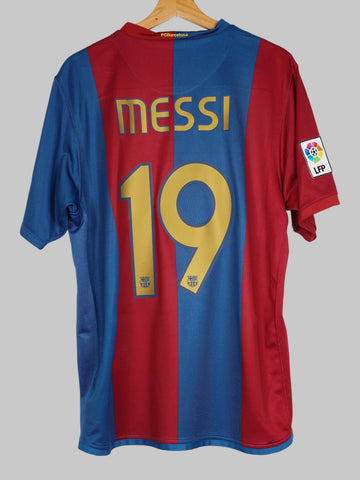 2006/7 Barcelona Messi #19 Home Shirt (L)