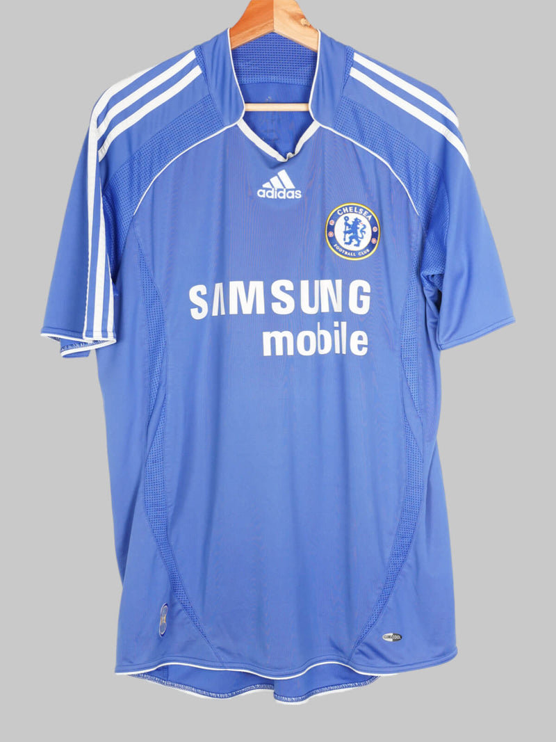 2006/7 Chelsea Drogba #11 Home Shirt (M)