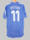 2006/7 Chelsea Drogba #11 Home Shirt (M) Adidas