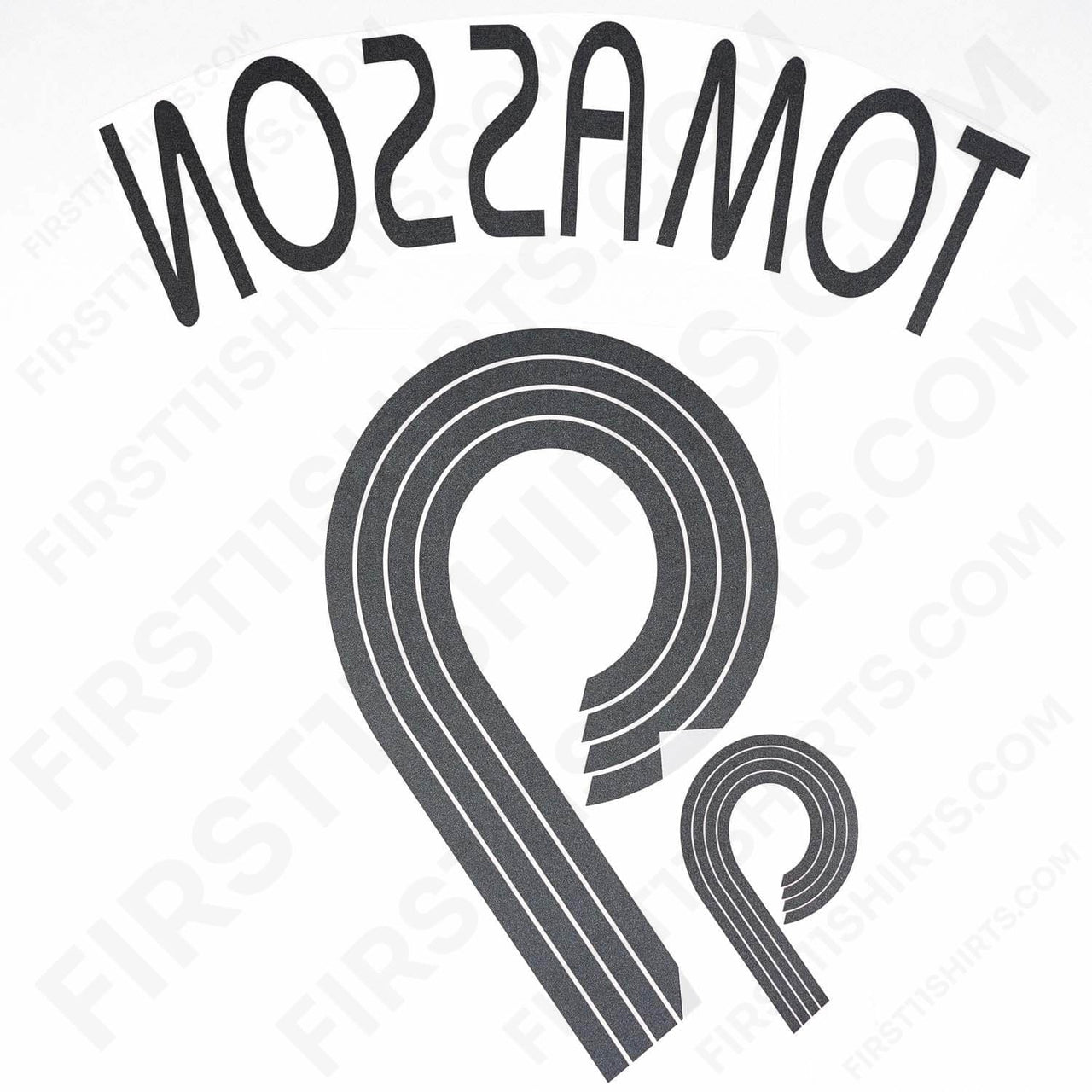 2006/7 Denmark Away Name Set Tomasson 9 (Repro)