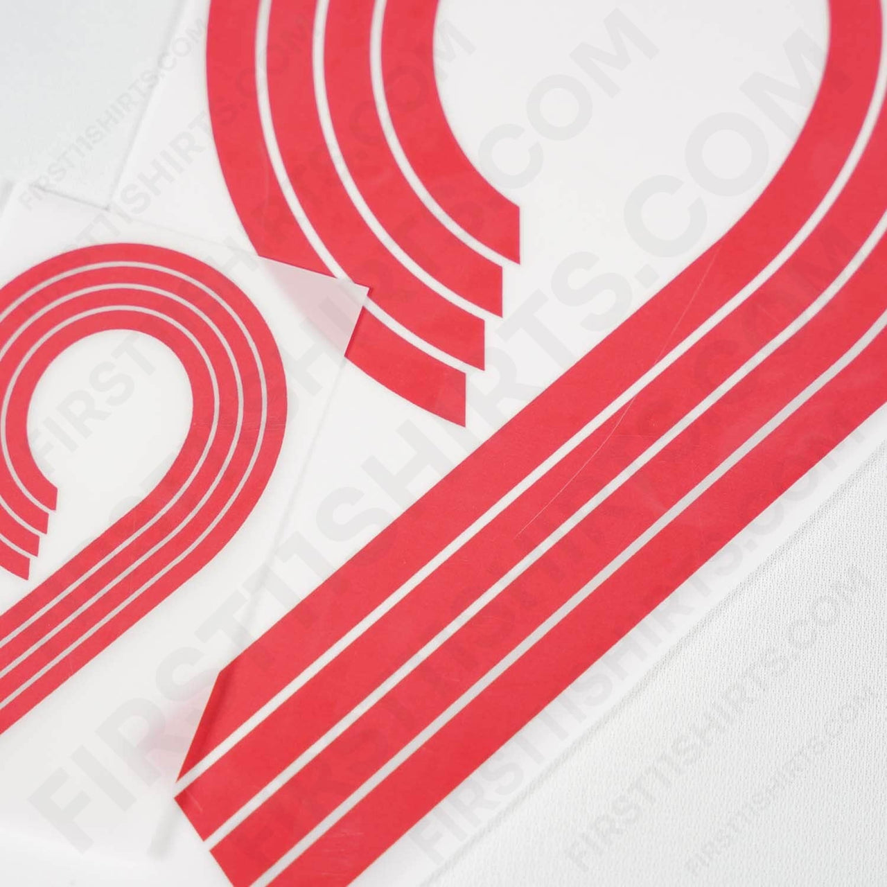 2006/7 Denmark Away Name Set Tomasson 9 (Repro)