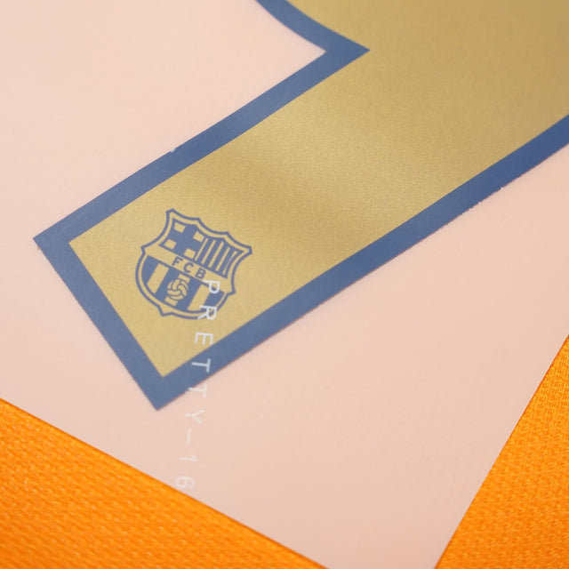 2006/7 FC Barcelona Home/Away/Third Name Set Messi 19 v2 (Repro)