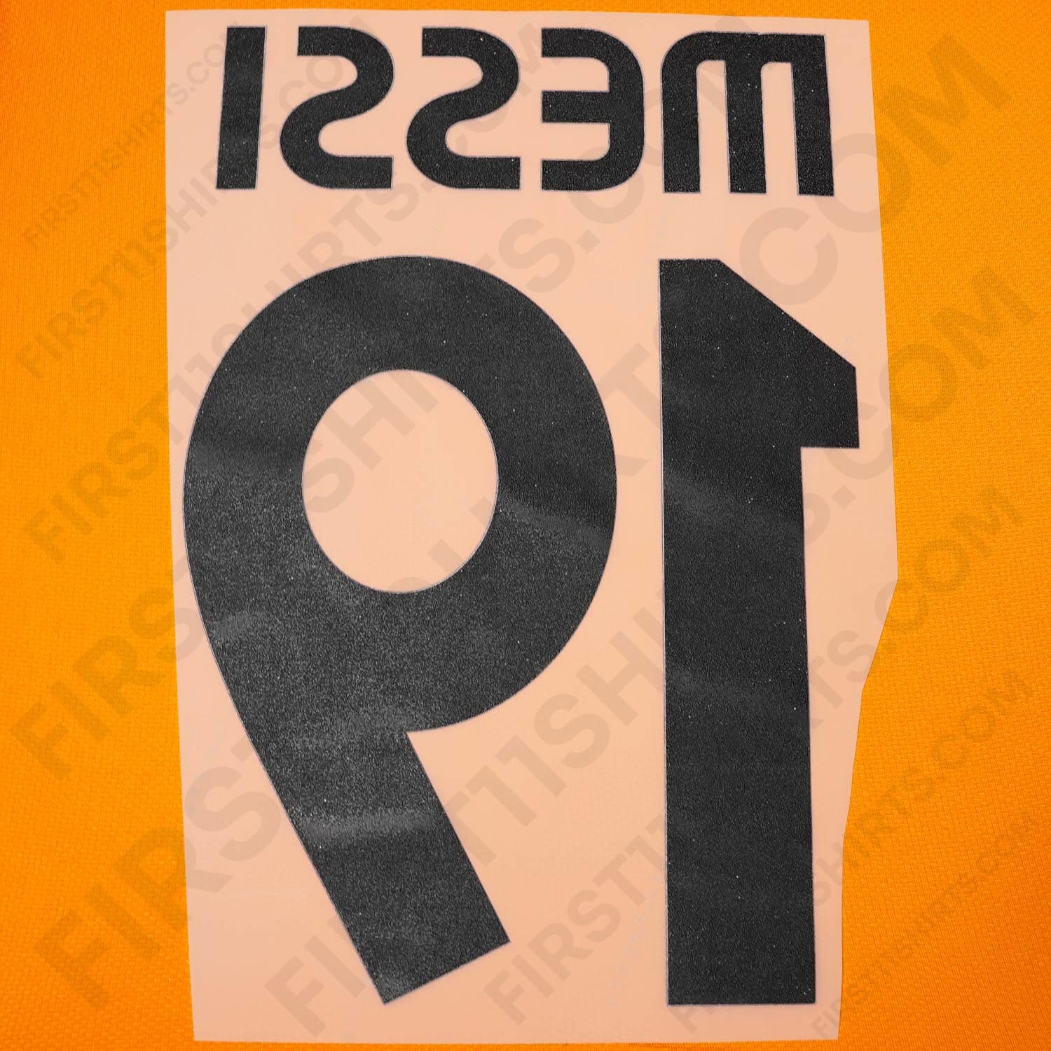 2006/7 FC Barcelona Home/Away/Third Name Set Messi 19 v2 (Repro)