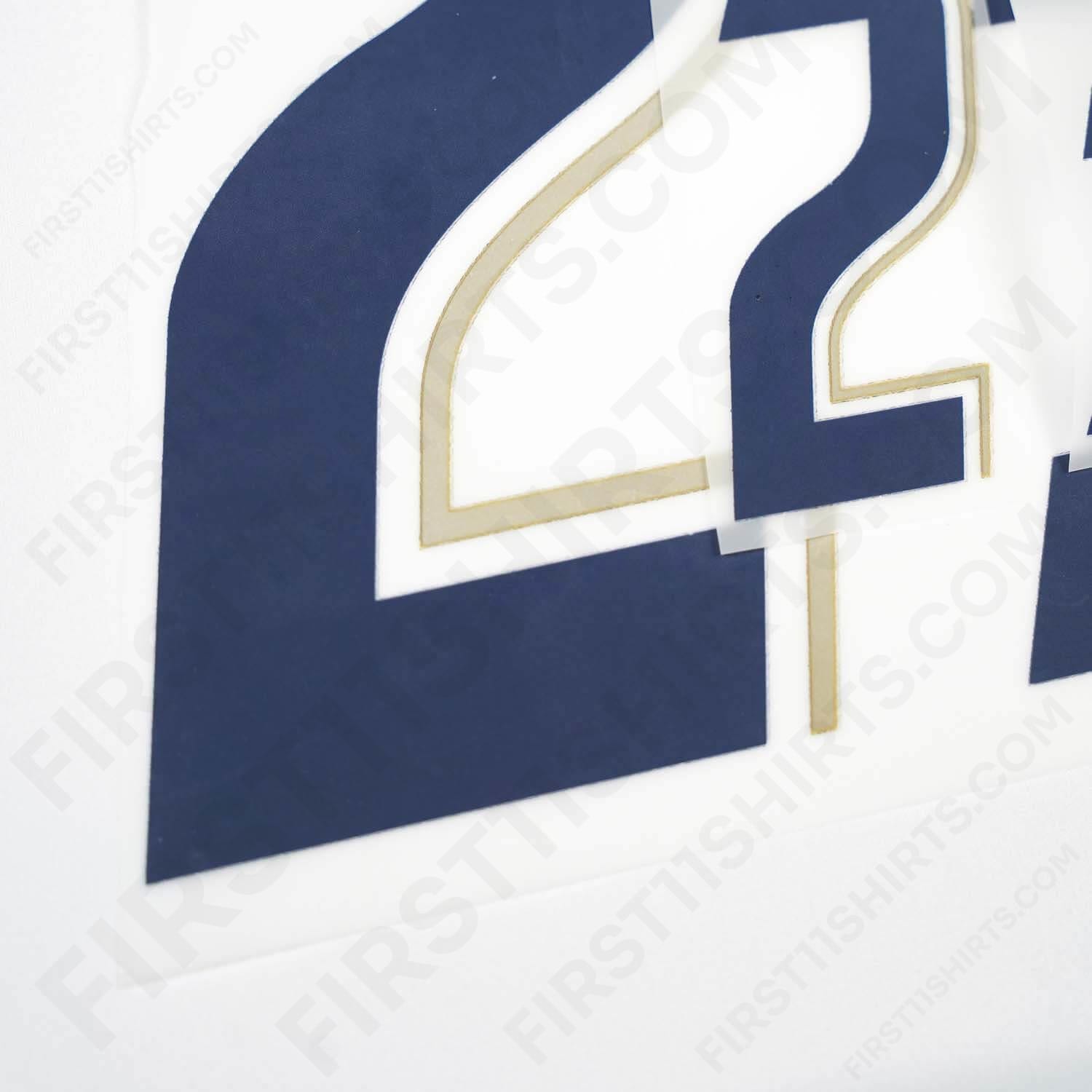 2006/7 Italy Away Name Set Materazzi 23 (Repro)