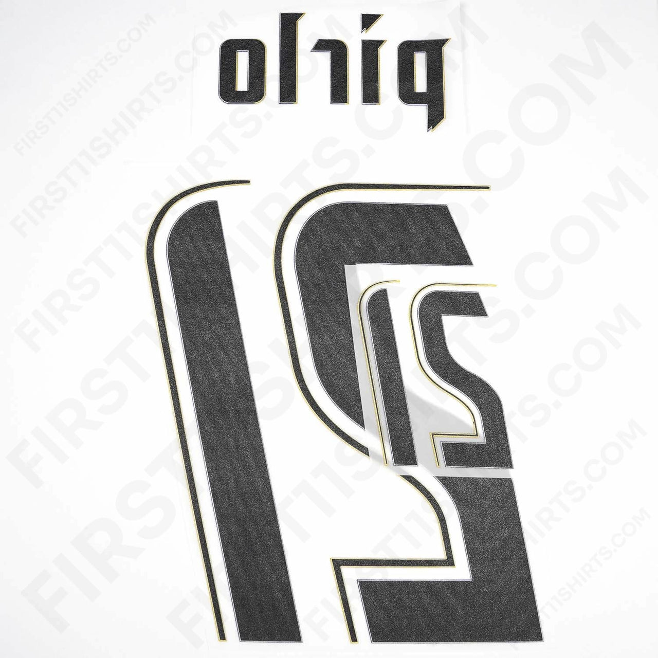 2006/7 Italy Away Name Set Pirlo 21 (Repro)